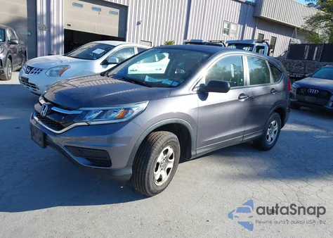 2015 Honda Cr-V Lx из США, поврежденный, VIN 5J6RM4H39FL017253